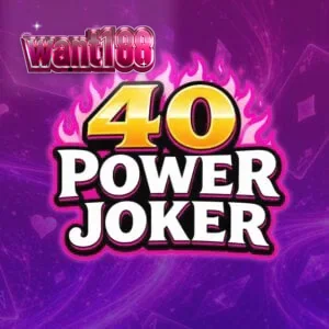Tampilan antarmuka seluler slot 40 Power Joker